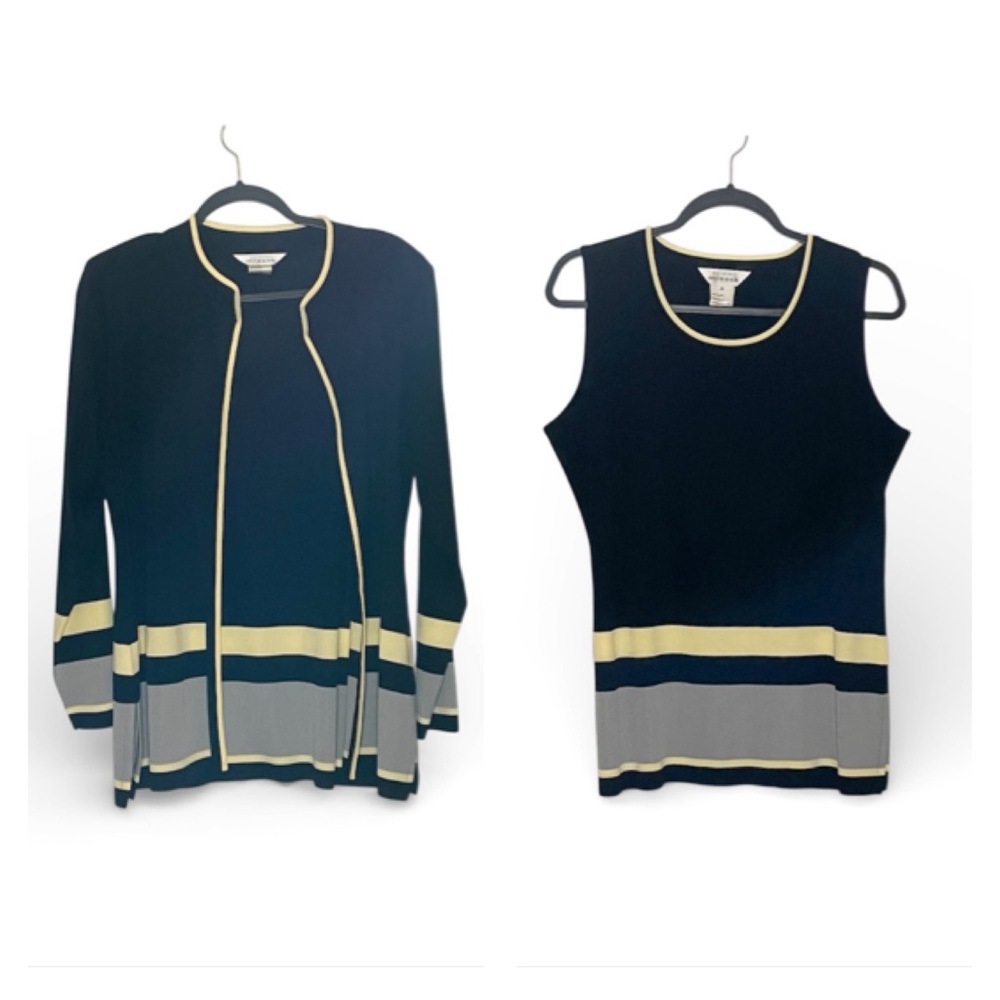 Misook Cardigan Set